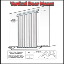 Vertical Door Mount